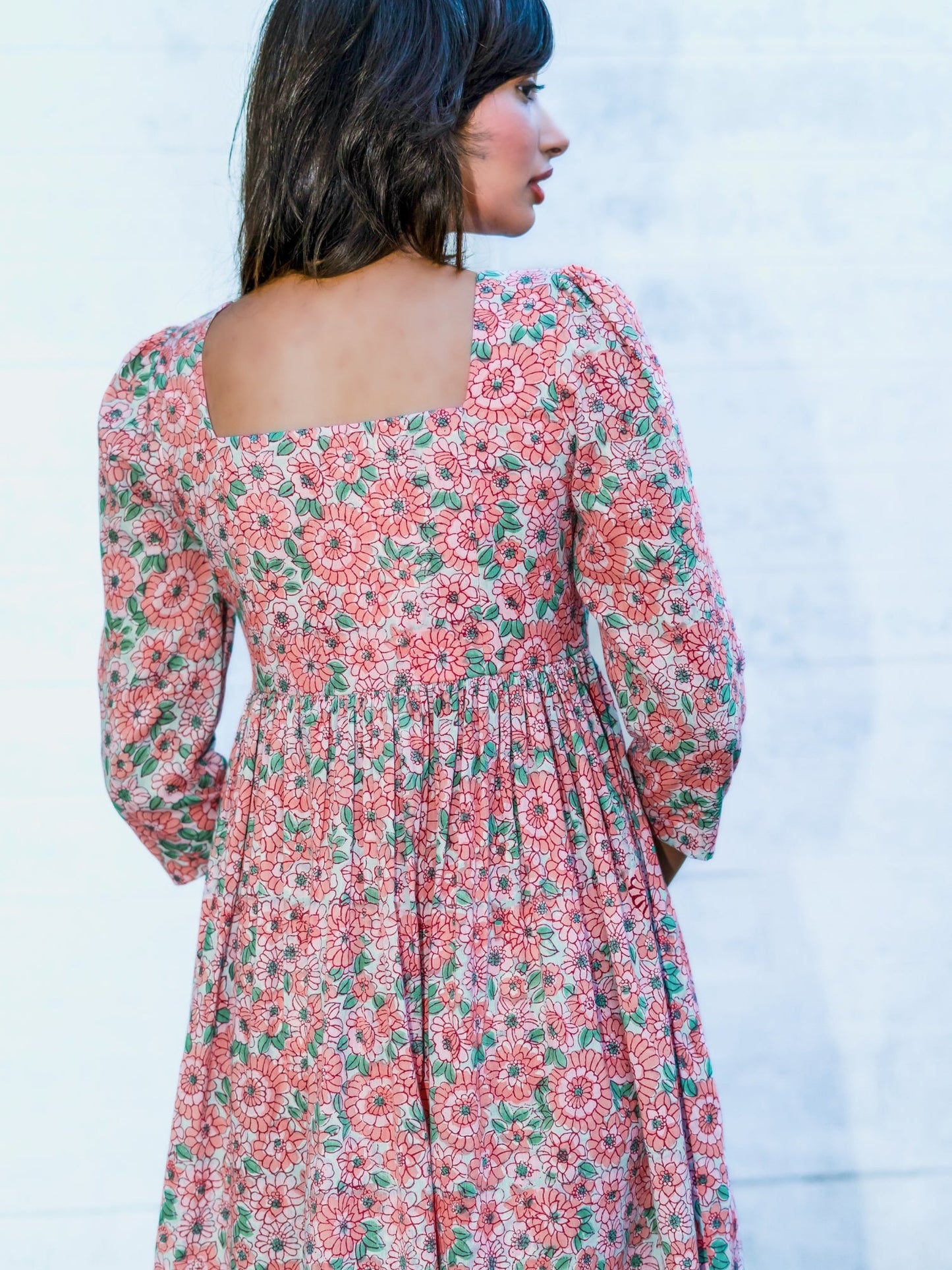 Daria Block Printed Mini Dress