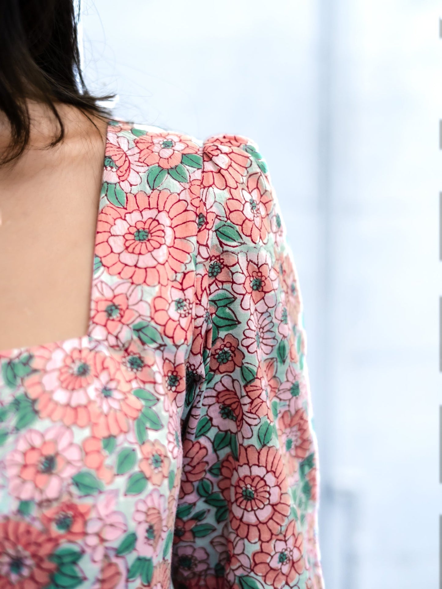 Daria Block Printed Mini Dress