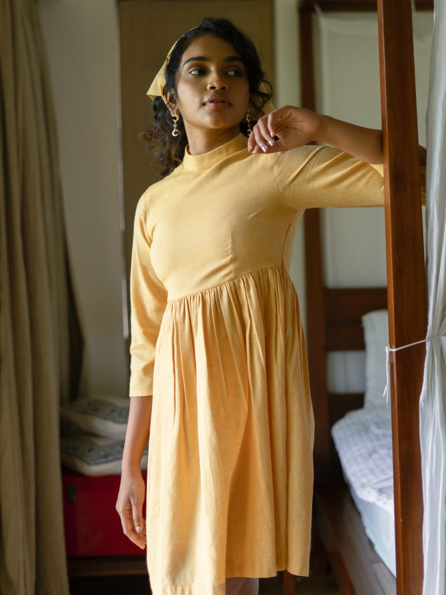 Fiona Vintage Mini Dress