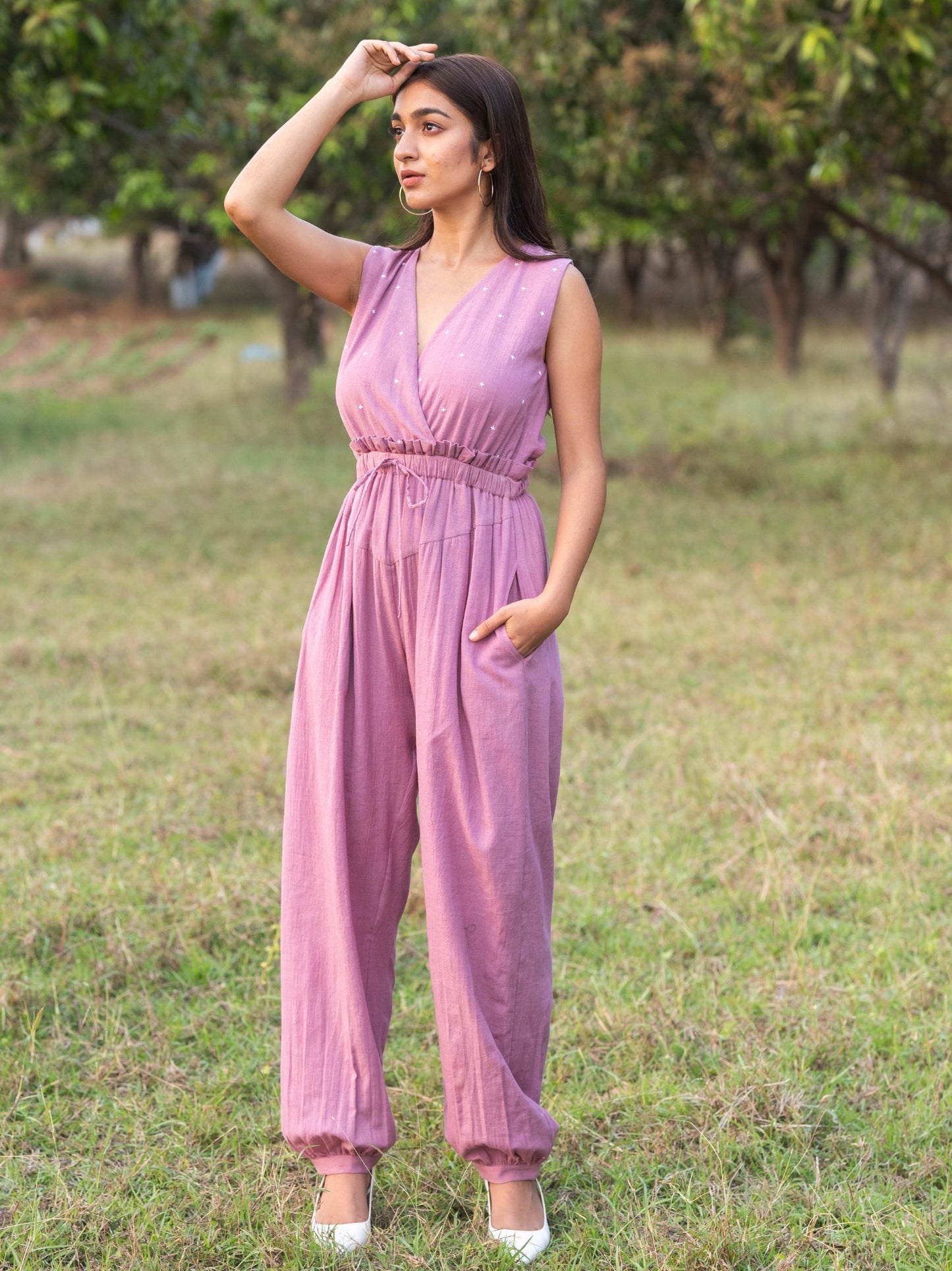 Lola Embroidered Jumpsuit