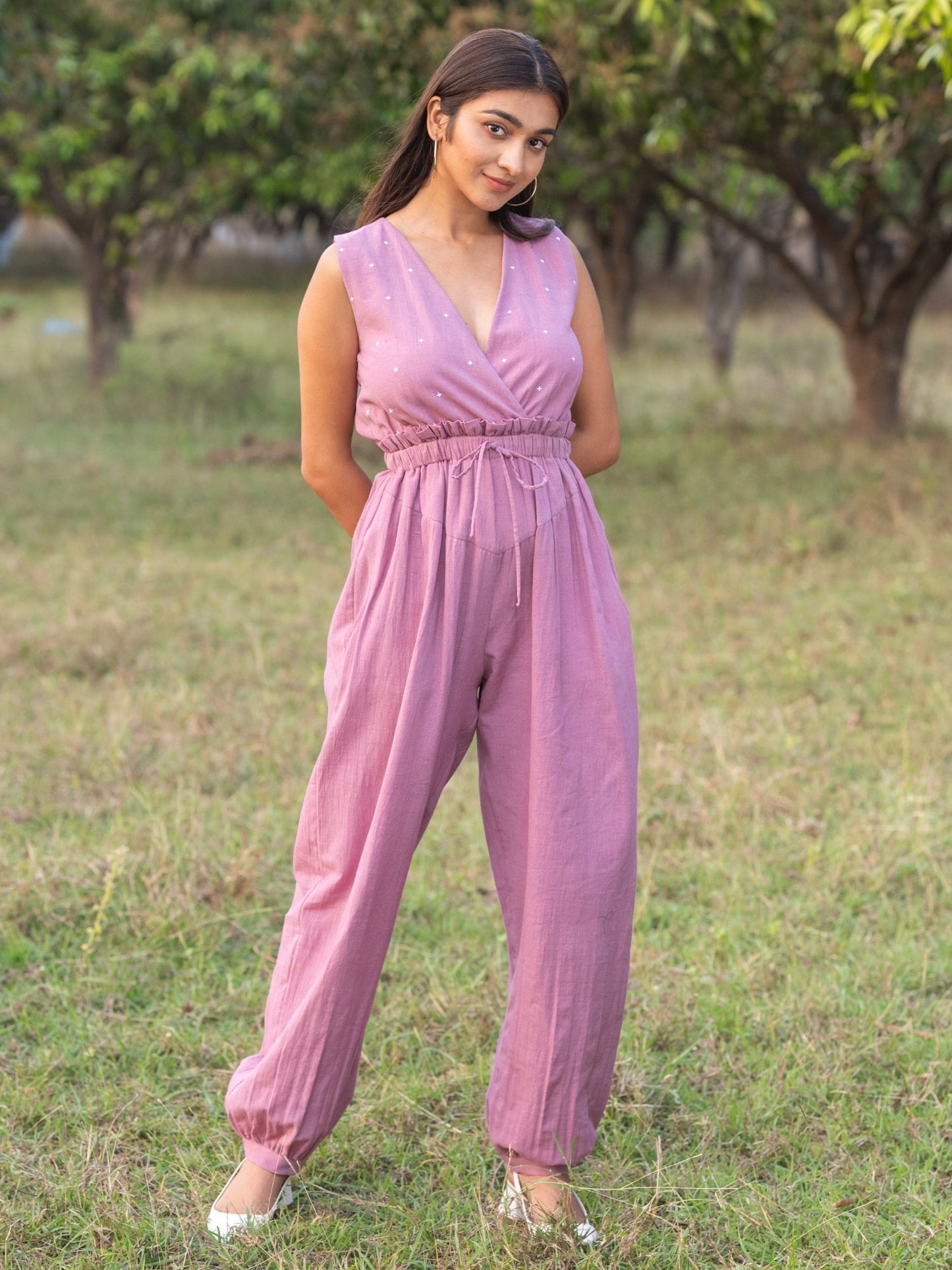 Lola Embroidered Jumpsuit