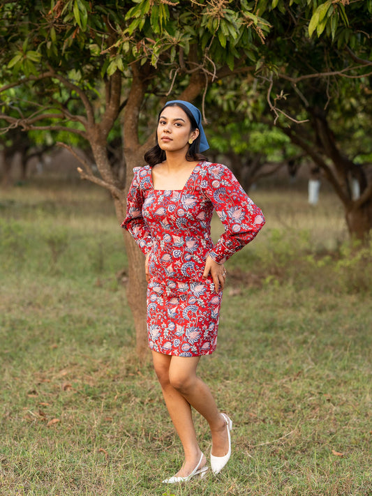 Elsie Floral Printed Dress