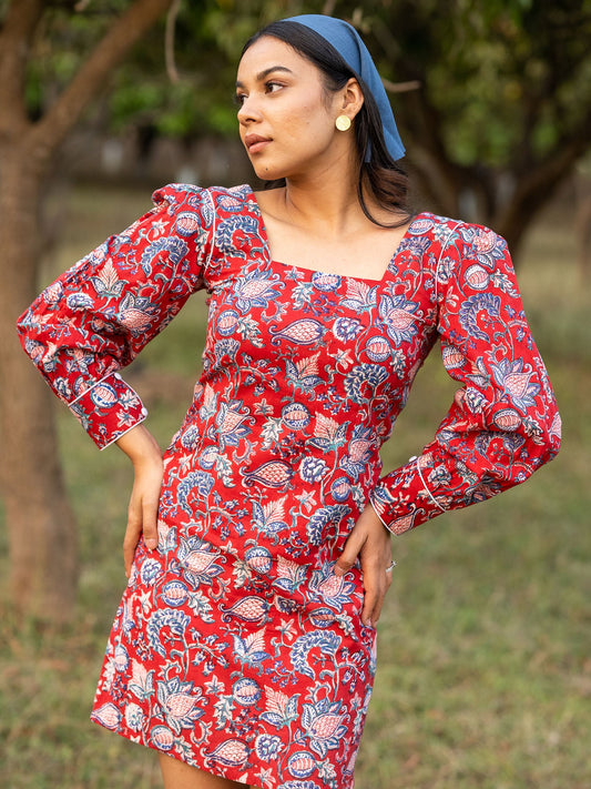 Elsie Floral Printed Dress